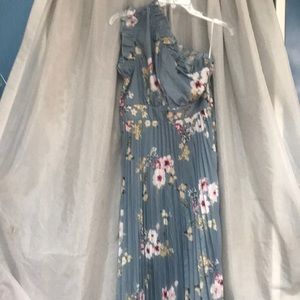 Floerns one shoulder midi dress